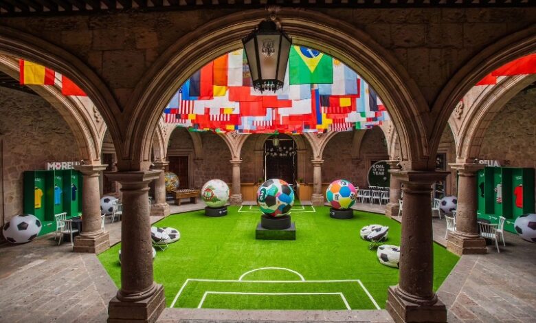 Morelia, exposición futbolística