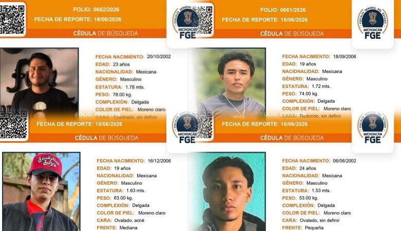 Uruapan, Desaparecidos