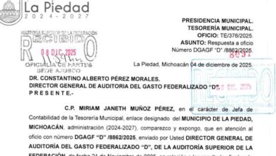 Oficio de La Piedad