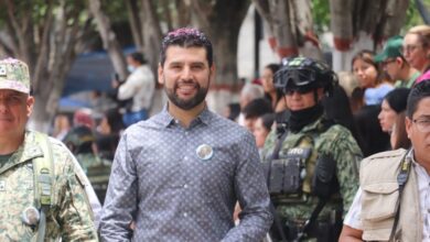 Octavio Ocampo en Chucándiro