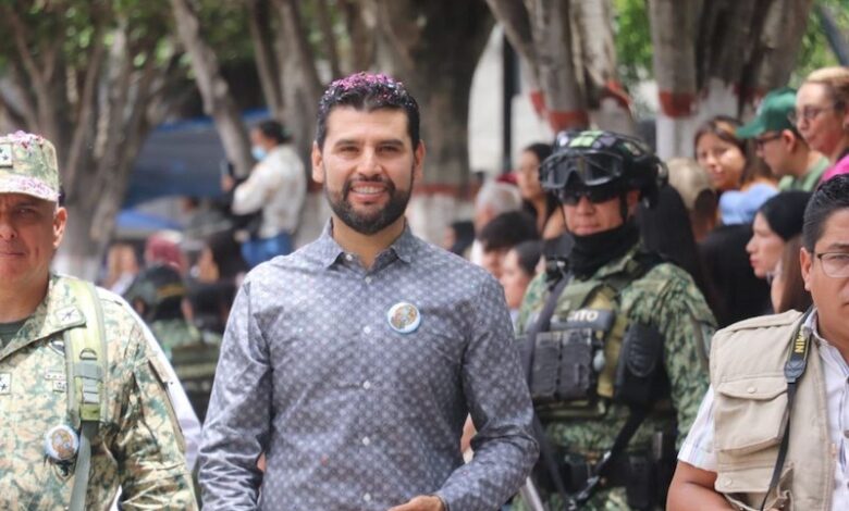 Octavio Ocampo en Chucándiro