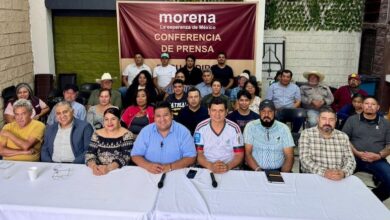 Juan Pablo Puebla Arévalo en rueda de prensa