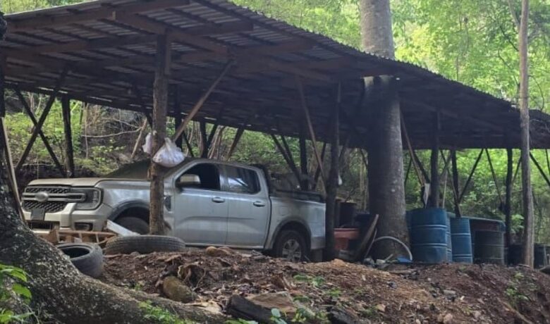 laboratorio clandestino, metanfetamina, SSP