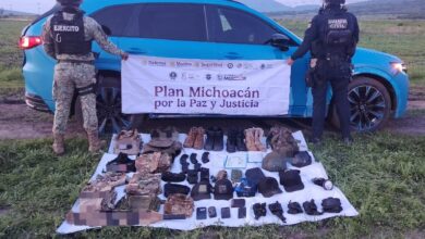 Tlazazalca, vehículo recuperado, equipo táctico
