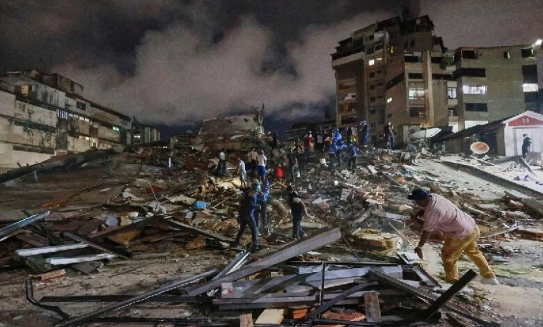 Sismo en Venezuela, estado de emergencia