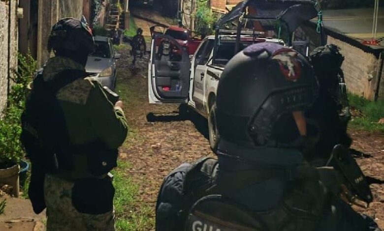 Enfrentamiento en Uruapan
