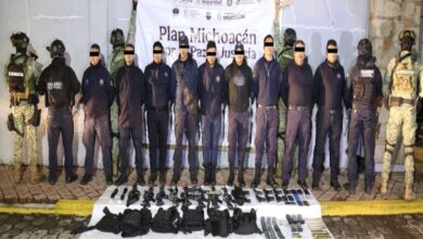 Nueve policías falsos detenidos