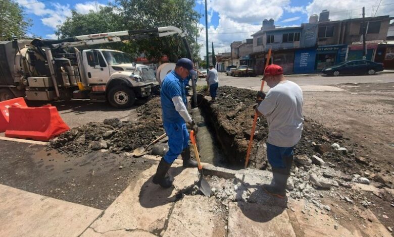 Trabajos del OOAPAS de Morelia