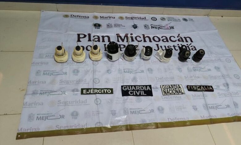Cámaras aseguradas