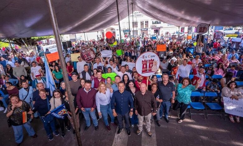 Carlos Torres Piña en Ciudad Hidalgo