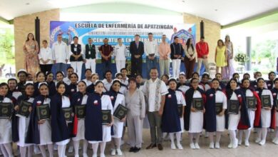 Graduadas de Enfermería en Apatzingán
