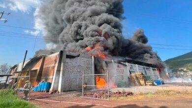 Incendio en Sindamex, Villamar, Michoacán