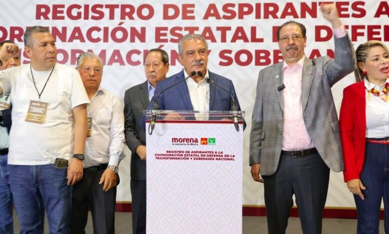 Juan Carlos Barragán, Raúl Morón y Reginaldo Sandoval
