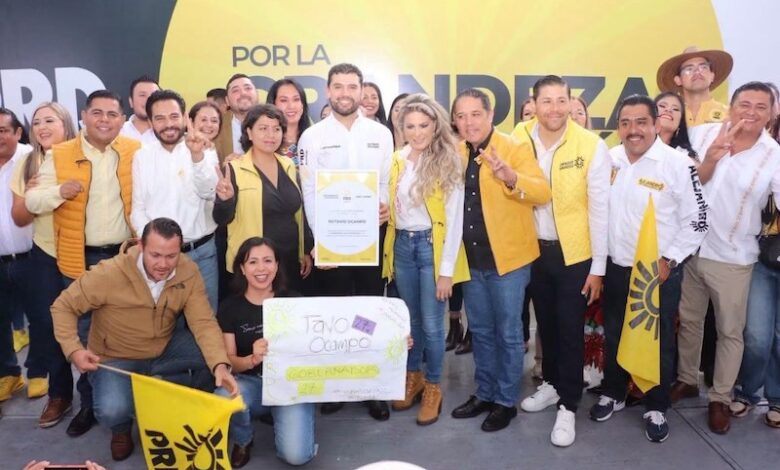 Octavio Ocampo con el PRD Michoacán
