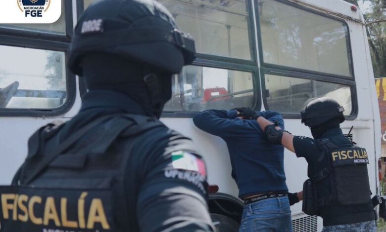 FGE, detenido