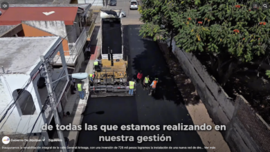 Rehabilitación de calle en Jiquilpan