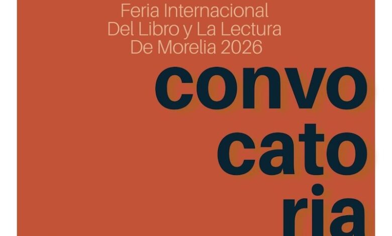 Convocatoria, Feria del Libro de Morelia