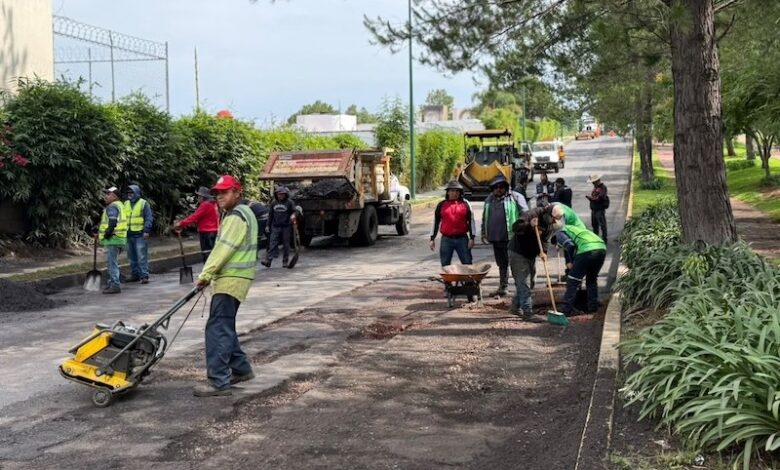 Reencarpetamiento en Avenida Montaña Monarca