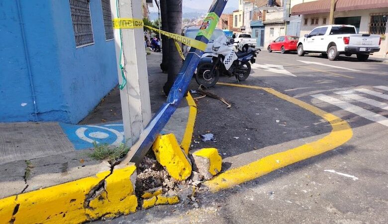 Estructura dañada