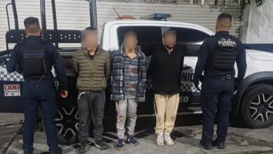 Tres detenidos