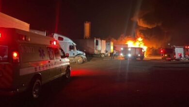Incendio en Uruapan