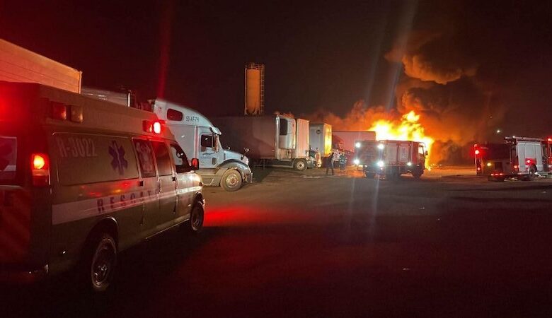 Incendio en Uruapan