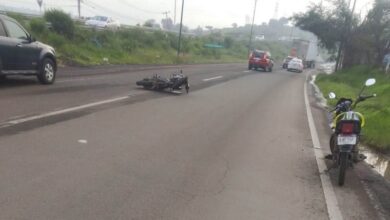 Accidente de motocicleta