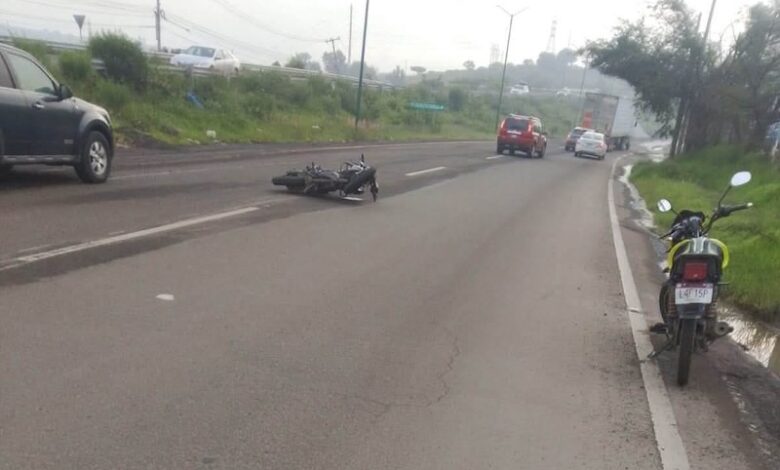 Accidente de motocicleta
