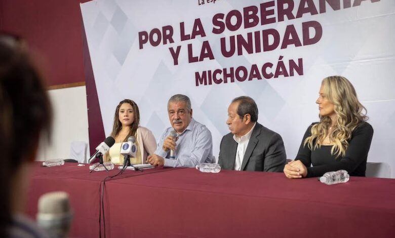 Raúl Morón en rueda de prensa