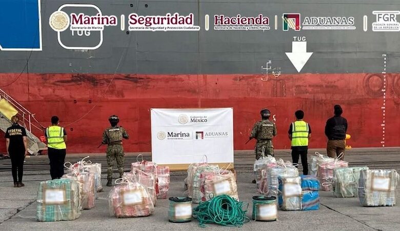Cocaína asegurada