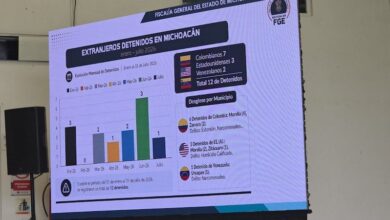 Extranjeros detenidos en Michoacán
