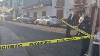 Zona acordonada en Erongarorícuaro