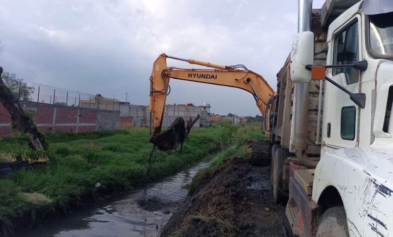 Dragado de drenes
