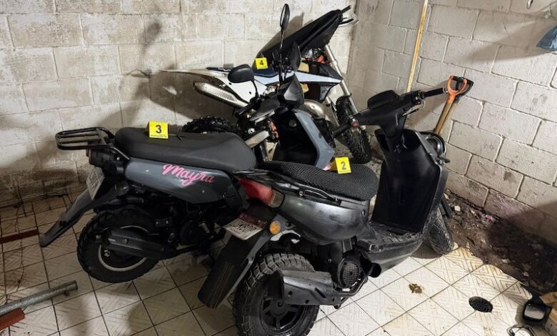 Motos aseguradas