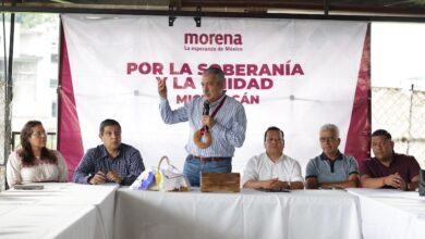 Raúl Morón en Uruapan