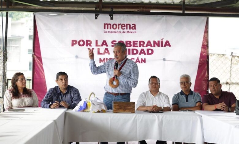 Raúl Morón en Uruapan