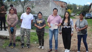 Víctor Montelongo, Tenencia Morelos, Morena