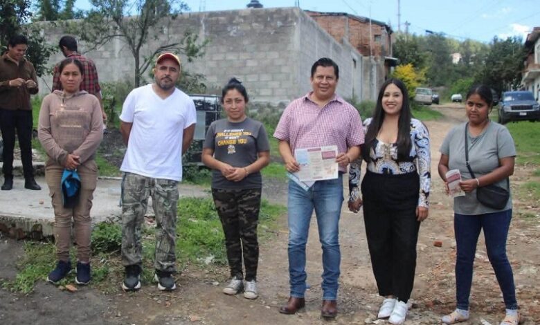 Víctor Montelongo, Tenencia Morelos, Morena