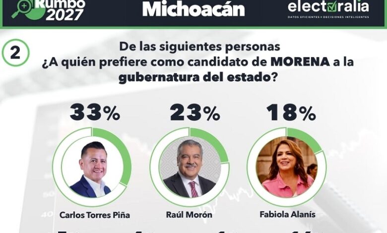 Carlos Torres Piña, Electoralia, Encuesta