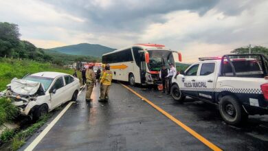 Accidente vial, Ixtlán, Michoacán