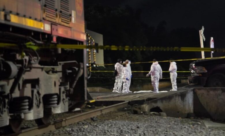 Niño arrollado por el tren
