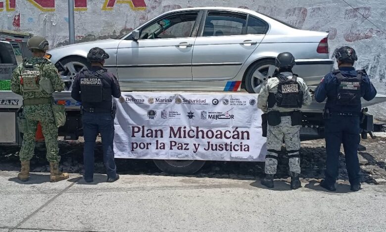 Elementos de seguridad durante operativo