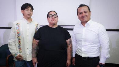 Reunión con jóvenes artistas