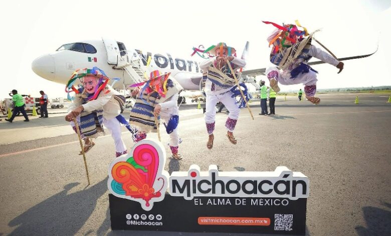 Conectividad aérea de Michoacán