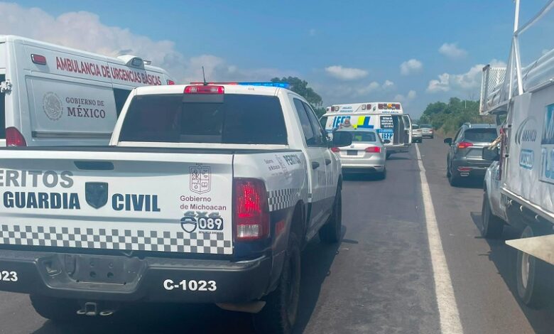 Normalista atropellado en Tiripetío