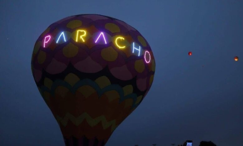 Paracho, Festival Cantoya, globos de cantoya