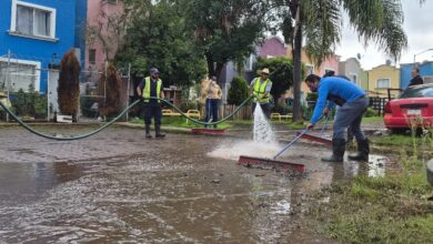 SLyT, inundaciones, limpieza urbana