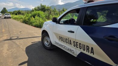 Tangancícuaro, homicidio, agresión armada