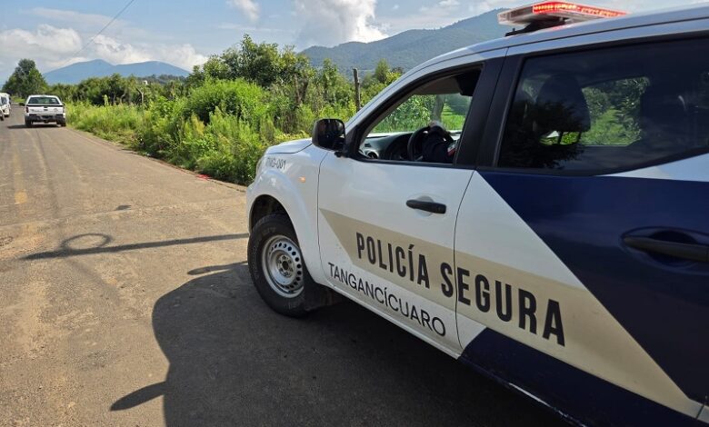 Tangancícuaro, homicidio, agresión armada
