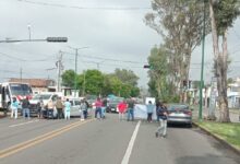 Morelia, Michoacán, bloqueo de calles